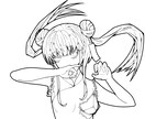 デジタルイラストの線画(塗り)代行します 線画作業が苦手な方、面倒な方、お任せください！ イメージ4