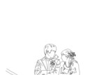 結婚式等思い出の写真をお洒落なイラストにします 素敵な思い出を絵にしてみるのはいかがでしょうか イメージ5