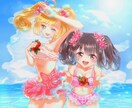 女の子のイラスト描きます 衣装やキャラクター創作も可！お気軽に。 イメージ1