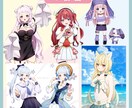 1枚絵・立ち絵・アイコンなんでも描きます 【先着5名様限定】特別価格の「￥10,000」 イメージ3