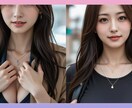 AI美女やキャラクターの実写化など代行します 有料版seaartで、あなたの「見たい」届けます イメージ4