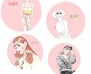 色鉛筆風のアイコン用似顔絵描きます ちょっと人と違ったかわいいアイコンどうですか？ イメージ1