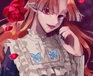 アイコンなどに♡可愛い人物イラスト描きます 装飾多デザイン歓迎・フリル無料 イメージ7