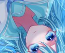 最大7日。SNSアイコン、イラスト等、制作します 構図指定、ラフ修正3回まで無料!キラキライラスト描きます! イメージ1