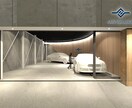 店舗やオフィス、住居の3Dパースを作成します インテリアデザイナーがデザインの良さが伝わるパースを作ります イメージ4