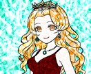 オシャレで目を引く宝石風イラスト描きます 一からオリジナル創作･既存イラストの部分だけでも！商用利用可 イメージ2