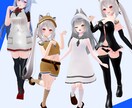 VRchat向けフルスクラッチ衣装製作します あなたのオリジナル衣装をblenderで作成します！ イメージ4