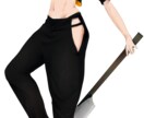 立ち絵お描きします 全身キャラクター、男性キャラでも女性キャラでも イメージ4