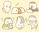 SNS・ブログアイコン描きます クスッと笑える「あほかわ」アイコン イメージ3