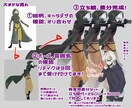 TRPG特化！立ち絵描きます 生き生きとした立ち絵をお好みの絵柄で描きます！ イメージ4