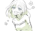 アニメ原画風のイラスト制作致します 個人鑑賞、プレゼント、サムネイル、SNSアイコンヘッダーなど イメージ4