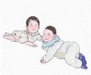 何年後も見返せる優しいタッチの似顔絵をお描きします お子様の成長記録をアイコンや贈り物で笑顔溢れる毎日に◎ イメージ5