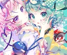 かわいい女の子イラスト描きます YouTube等のサムネや動画に使用するイラスト募集 イメージ1