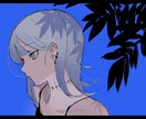 動画用・SNSアイコン等イラスト全般お描きします ダークな雰囲気が得意です。即日〜短納期での受付可能です。 イメージ2