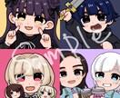 SNS向けのデフォルメアイコン描きます 世界に一つだけのアイコンを貴方に イメージ3