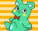 ゆるポップアイコン【動物から人外まで】制作します 多種多様なキャラクター受け付けます イメージ3