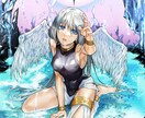 アイコン/動画用サムネイル等、一枚絵描きます オリジナルキャラクターやイメージを1枚絵に描き起こします！ イメージ6