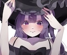 格安でイラスト制作をします 透明感のある絵柄、ミニキャラ、かっこいい絵柄でイラスト制作 イメージ4