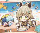 商用OK!お好きなアイコン絵をプロが描きます 広告系デザイナー社員の経験者が描きます イメージ8