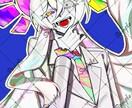 表情重視◎シンプル塗りの胸上イラストを制作します 表情や雰囲気を大切にした、シンプルな胸上イラストを制作します イメージ3