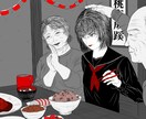 商用OK！耽美で個性的なイラストを制作いたします 小説の表紙・動画サムネなどで使える商用OKの耽美イラスト イメージ10