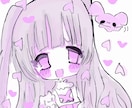 おまかせ☆簡易ゆめかわアイコン作成します わたしの感性でおえかきさせていただく簡易用のコースです！ イメージ1