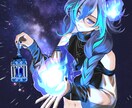 お好みのキャラクターイラスト描きます 絵柄や塗りは職業柄ある程度変える事が可能 イメージ1