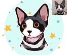 かわいいペットの似顔絵をお描きします 大切なペットのオリジナル似顔絵 イメージ1
