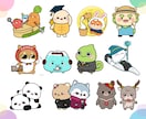 集客に役立つ！企業・店舗のキャラクター制作します 商用利用、グッズ制作・販売も可能 イメージ4