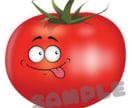 アイコン用キャラクター【トマト】販売します トマトに10個の表情入れてキャラクターに イメージ5