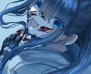 ダーク・不穏な雰囲気のイラストを制作します 歌ってみた/MV用サムネ対応。 イメージ10