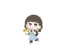 商用利用OK！小さくてかわいいキャラクター描きます 販促グッズ、SNS用のアイコンにぴったりのかわいいイラスト イメージ5