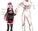 あなただけに送るイラストを配信上でかきます ニコニコ生放送にて配信でイラストを描きます イメージ5