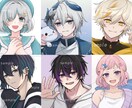 SNS用のアイコンイラストを描きます ６月中に限り、小物１つor表情差分１つ無料でお付けします♩ イメージ2
