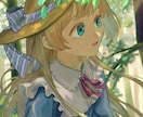 1枚絵◎物語を想像したくなる絵を描きます 画面の中で今まさに時間が進んでるような1枚絵を描きます イメージ8