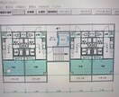 JWcadで平面図、立面図起こします 手書き(寸法記載)から寸法が記載されたCADに起こします。 イメージ1