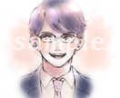 漫画風で温かみのあるアイコン描きます SNSや婚活などに使える、印象のよいアイコンお描きします。 イメージ2
