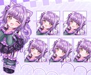 3枚セットでお得！おまかせミニキャラ可愛く描きます 商用可！SNSやshortで使えるイラストパック！ イメージ3
