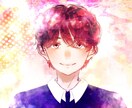 バストアップ(肩から上)描きます SNSのアイコンや夢絵、オリジナルキャラなどに！ イメージ1