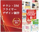 会社・サービス案内・商品説明チラシをデザインします “伝えるべきものを、わかりやすく届ける”デザインをいたします イメージ1