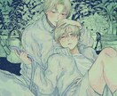 美少年、イケメン描きます 儚げで美しいイケメンお任せ下さい。様々な絵柄対応します イメージ1