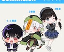 商用利用込！様々な絵柄でフルカラーイラスト描きます かっこいい！かわいい！綺麗！透明感！ご希望テイストでご依頼◎ イメージ5