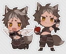 先着割引中！かわいいデフォルメイラスト制作します 制作着手日から３日以内の納品可能◎ イメージ2
