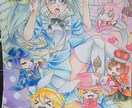 夢イラスト、同人表紙、小説挿し絵、描きます 自分と彼の絵が欲しい！自分の作品を彩るイラストが欲しい！人へ イメージ4