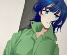 アイコン、イラスト、女の子なんでも描きます SNSアイコンが安定しないあなたへ！可愛い女の子描きます イメージ2