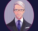 イケメンイラストお描きします 等身高め&ちびキャラ　色気のある男性イラストが得意です！ イメージ6