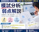 医師国試の模試などの分析・弱点の解析をいたします 東京大学理科Ⅲ類入学の受験視点、10年の臨床経験を活かします イメージ1