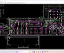 電気工事の施工図をJw_cadで作成します 電気設備の施工図・図面修正・CAD化に対応します イメージ2