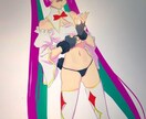 色んなイラストをお描きします アイコン、立ち絵、1枚絵、キャラクターデザイン等 イメージ4