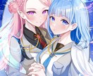 VTuber・配信者向け！可愛いイラスト作ります 可愛い×映える！依頼初心者さんも歓迎！【3名様まで割引中】 イメージ9
